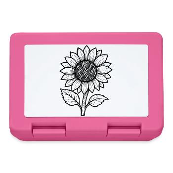 Bohême du tournesol - Boîte à goûter - rose - Devant