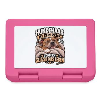 Hundehaare sind Glitzer - Brotdose - Pink - Vorne