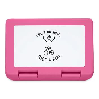 Ride a bike - Brotdose - Pink - Vorne