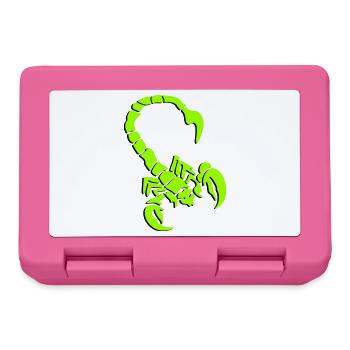 skorpion_01_3d - Brotdose - Pink - Vorne