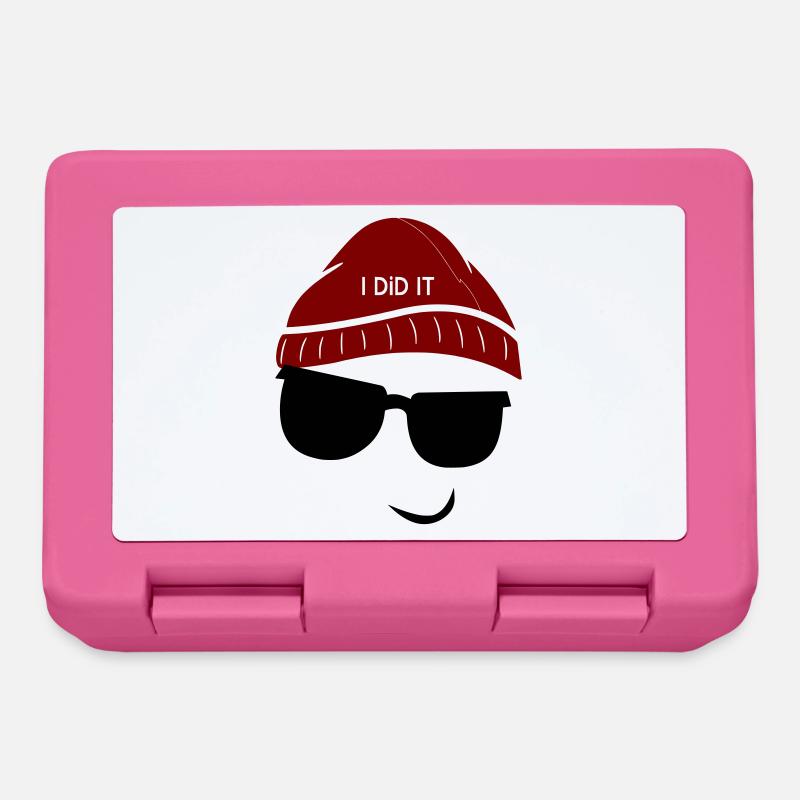 Ich habe es auch getan - Brotdose - Pink