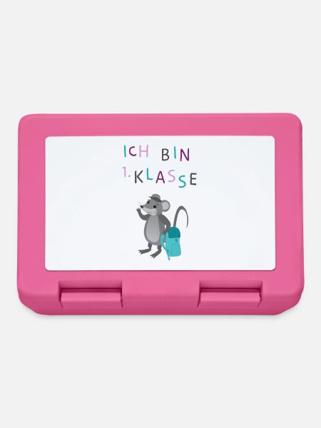 Malous Schulstart-Accessoires - Brotdose - Pink