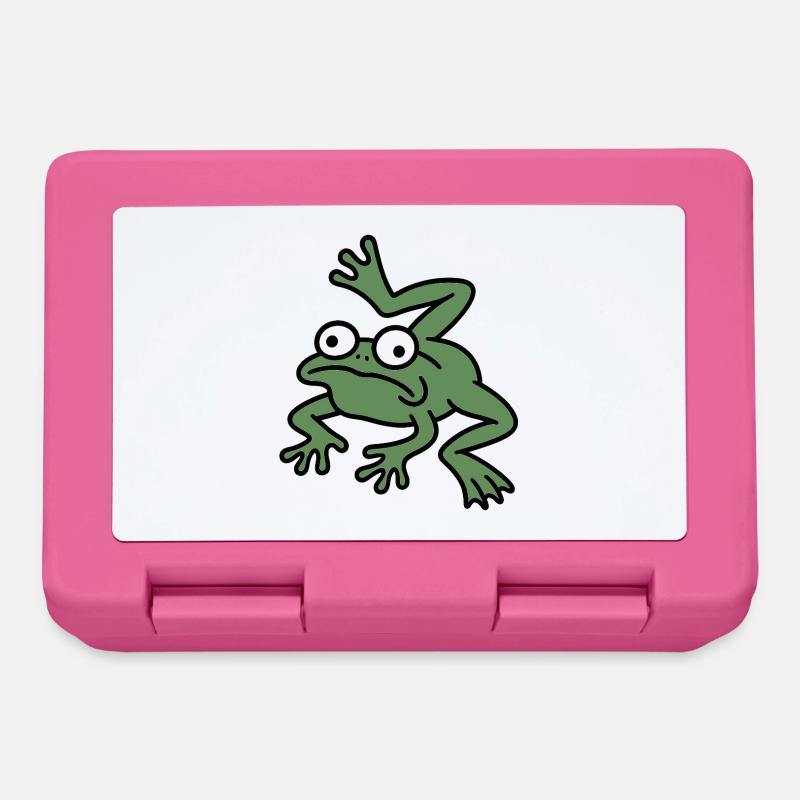 Derpy Frog leg - Lunchbox - pink