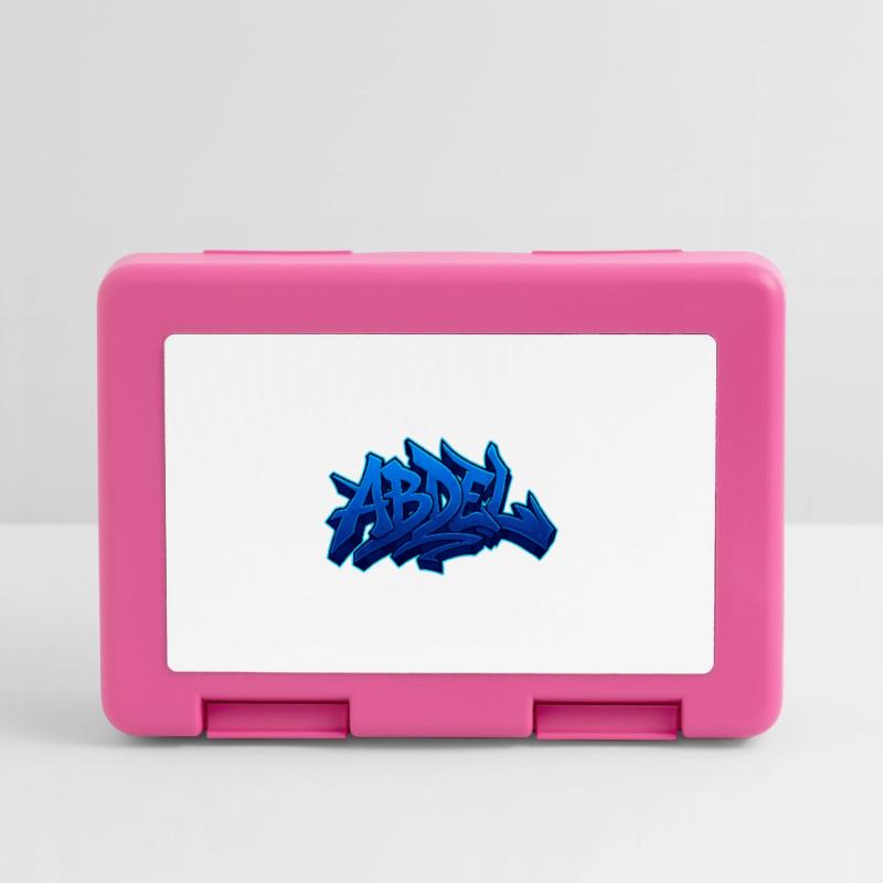 Graffiti Name Abdel ideal printable gift Lunchbox