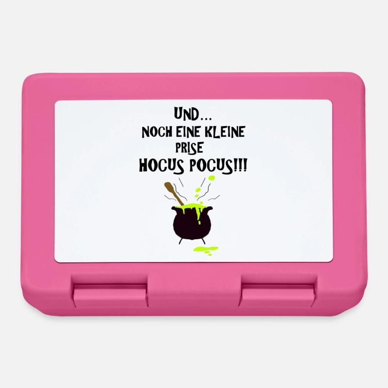 Und... noch eine kleine Prise Hocus Pocus!!! - Brotdose - Pink