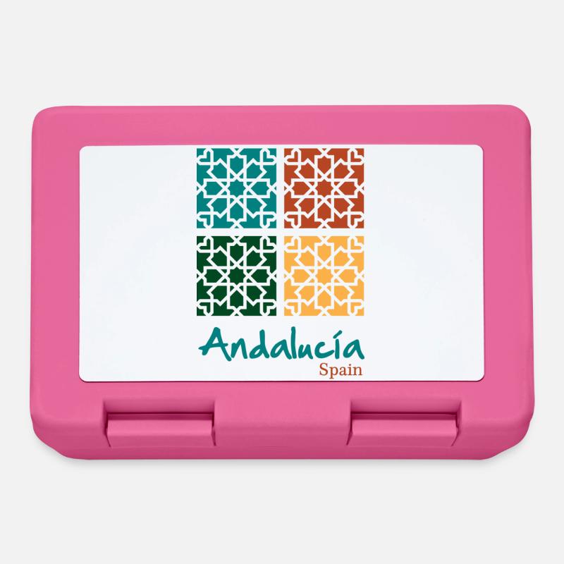Andalusian Tiles 5 - Boîte à goûter - rose