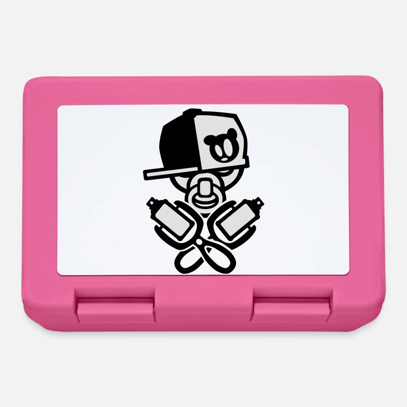 baby cool graffiti - Lunchbox - pink