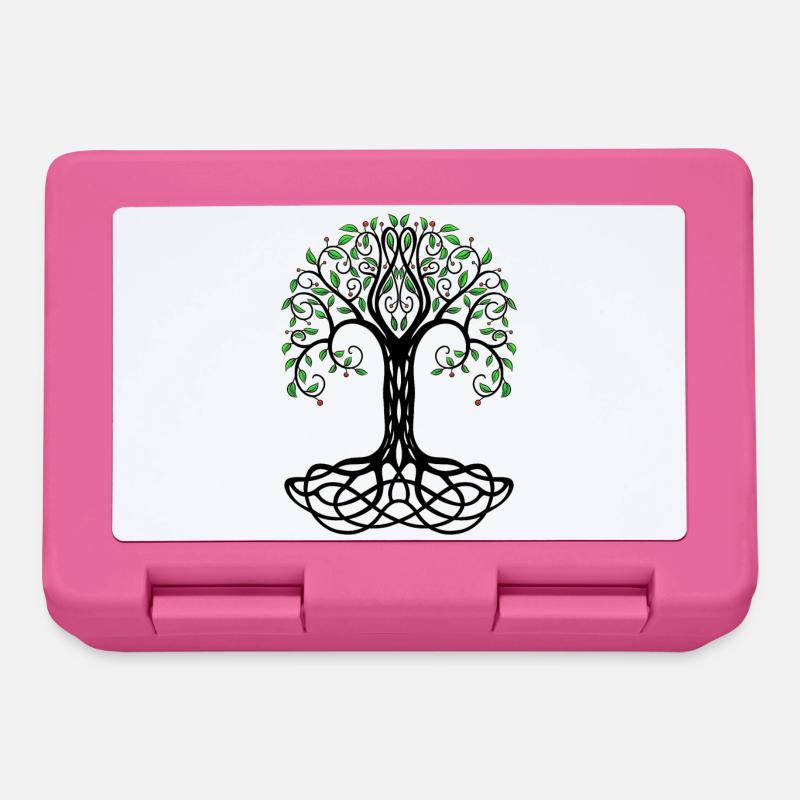 Arbre de vie - Boîte à goûter - rose