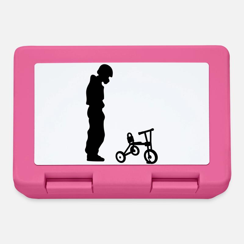 biker - Boîte à goûter - rose