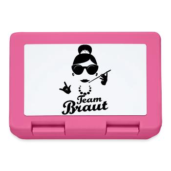 Wedding Crew Shirts Team Bride - Lunchbox - pink - Front