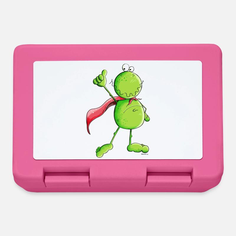 Super Frosch - Brotdose - Pink
