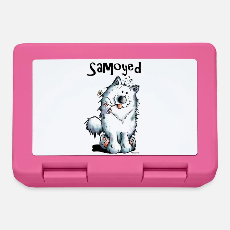 Lustiger Samojede - Brotdose - Pink