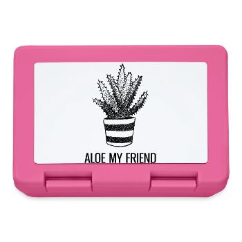 Aloe My Friend - Brotdose - Pink - Vorne
