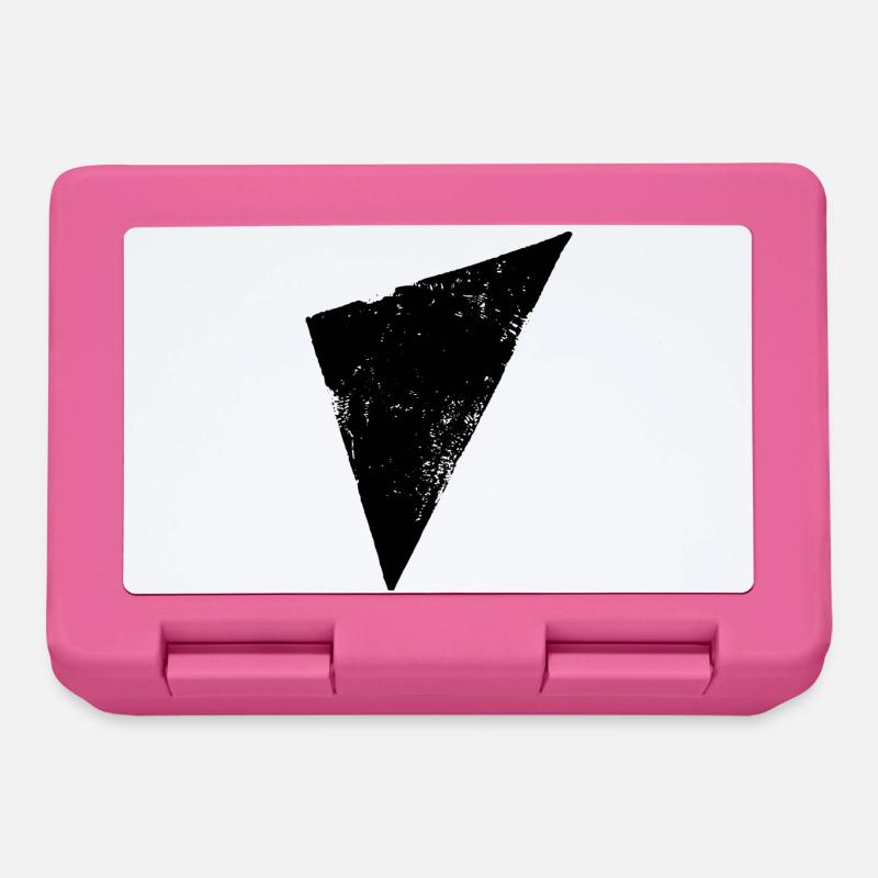 Triangle | Polygone | Triangle - Boîte à goûter - rose
