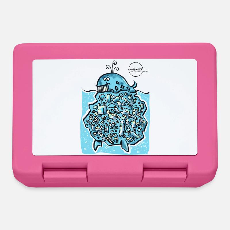 WhaleBerg von . Nemo - Brotdose - Pink