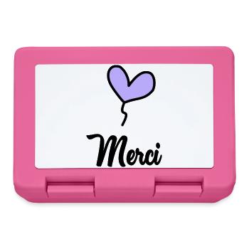 THANK YOU. MISTRESS. MASTER - Lunchbox - pink - Front