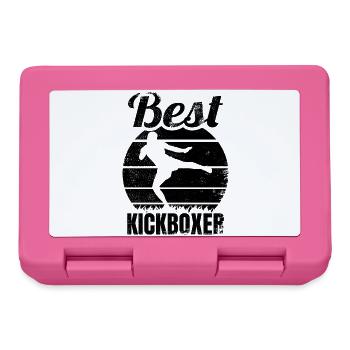 Funny Kickboxer - Lunchbox - pink - Front