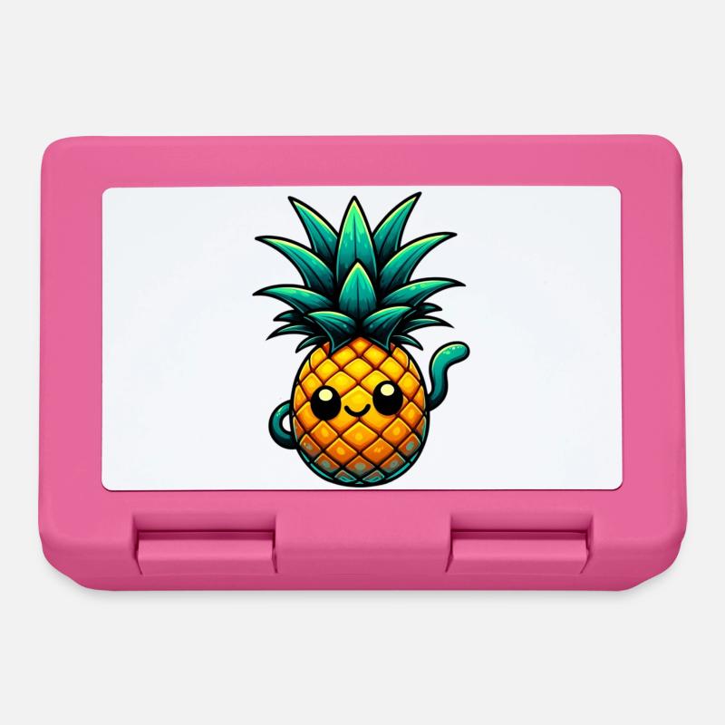 Ananas - Brotdose - Pink