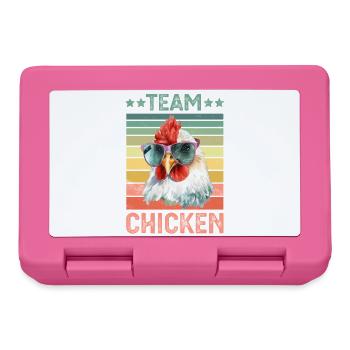 Chicken Chickens - Lunchbox - pink - Front