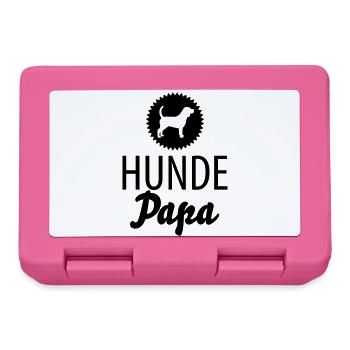 Dog Dad - Lunchbox - pink - Front