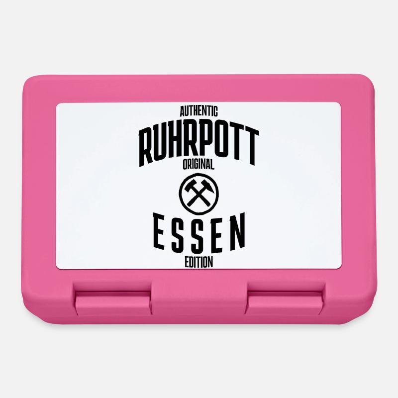 Authentique édition originale de la Ruhrgebiet à Essen - Boîte à goûter - rose