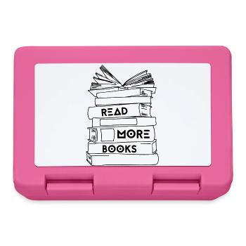 Read More Books - Colour - Lunchbox - pink - Front