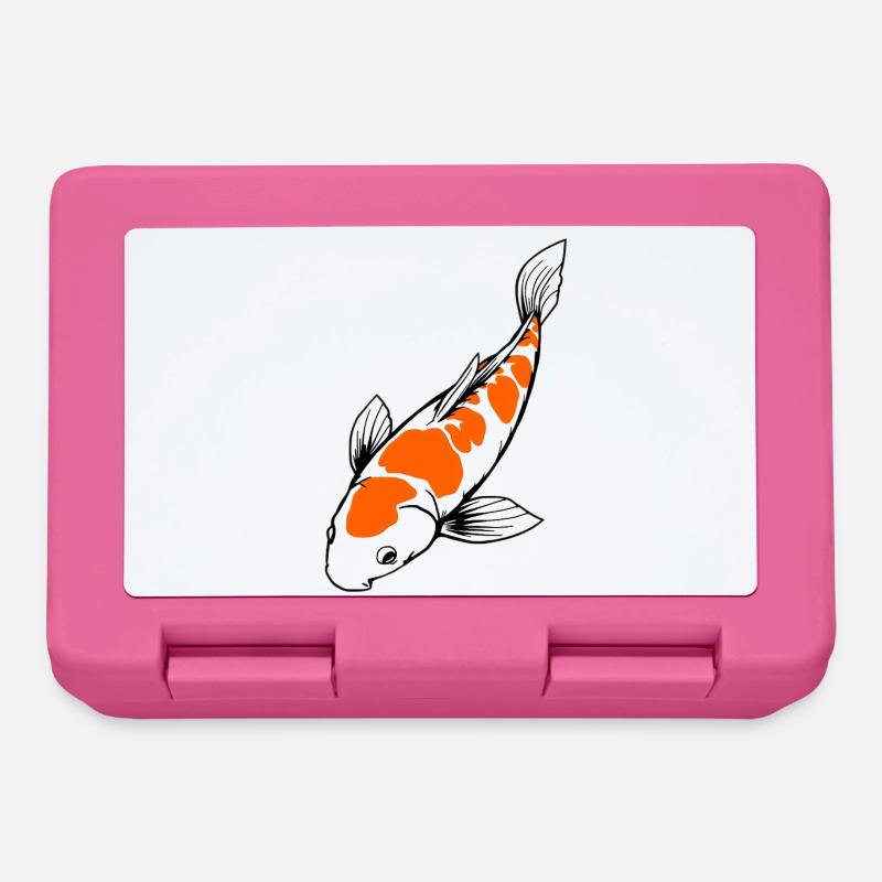 Koi Fisch - Brotdose - Pink
