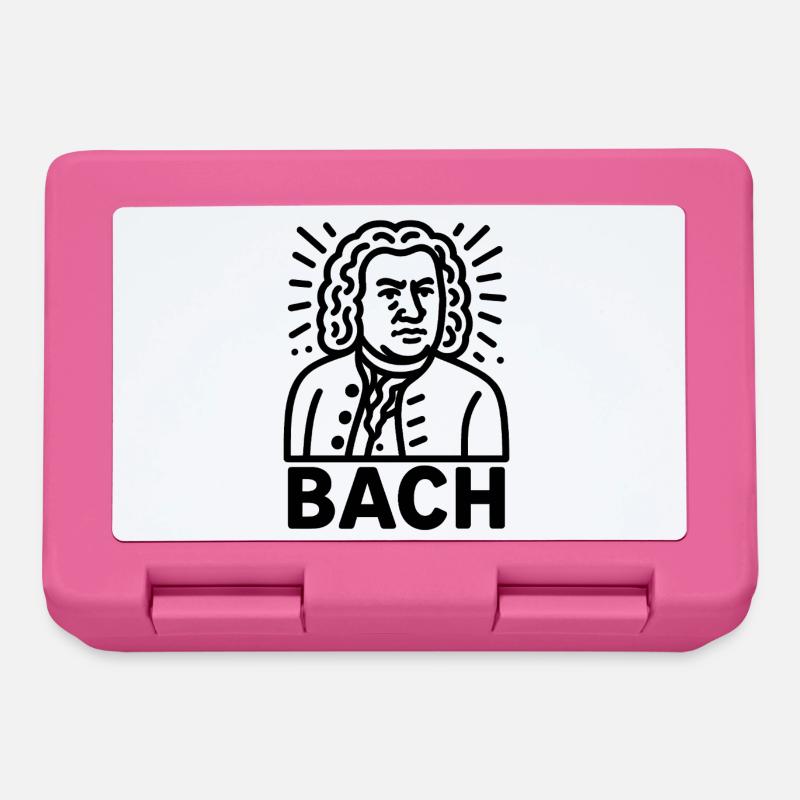 Johann Sebastian Bach - Brotdose - Pink