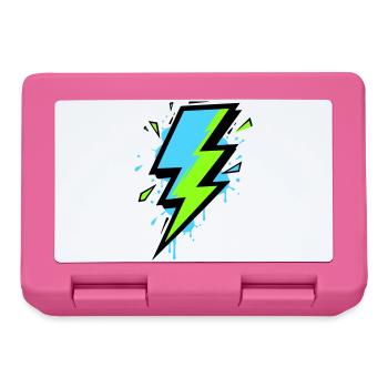 Strahl der modernen Elektrizität - Brotdose - Pink - Vorne