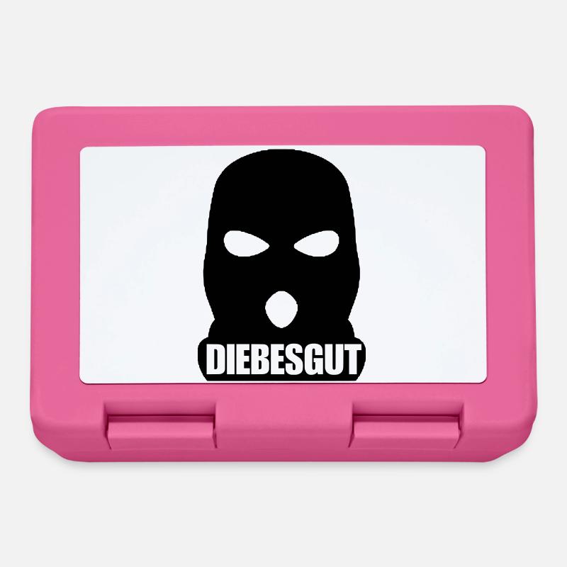 DIEBESGUT_LOGO - Brotdose - Pink