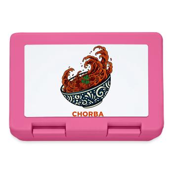 Dynamische Chorba-Suppenschüssel - Brotdose - Pink - Vorne