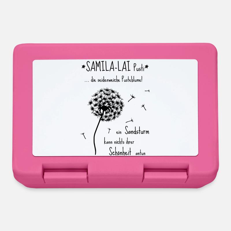 SAMILA-LAI Pusti - Das Original by heavenlygoods - Brotdose - Pink