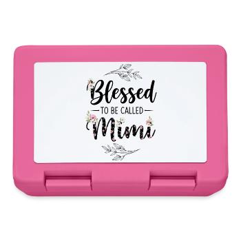 Happy To Be Grandma Grandma Gift - Lunchbox - pink - Front