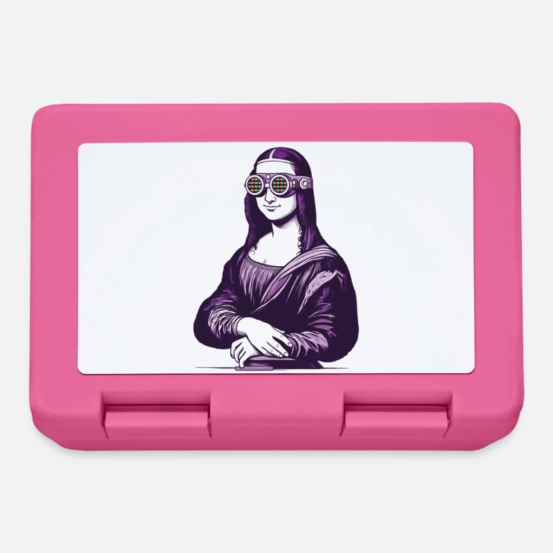 MONA iA - geek & scifi - Boîte à goûter - rose