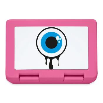 Dripping Eye - Brotdose - Pink - Vorne