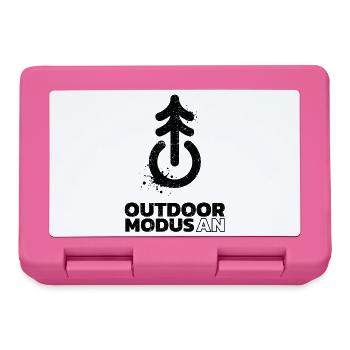 Outdoor mode on – Power Button - Lunchbox - pink - Front