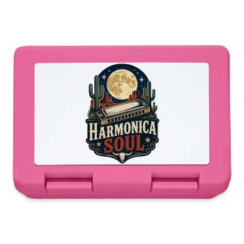 Instrument: Harmonica, Western-Soul-Music - Lunchbox - pink - Front