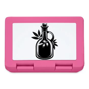 Huile d’olive - Boîte à goûter - rose - Devant