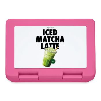 Matcha - Lunchbox - pink - Front