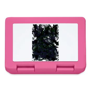 Motif de tourbillon de brouillard néon - Boîte à goûter - rose - Devant