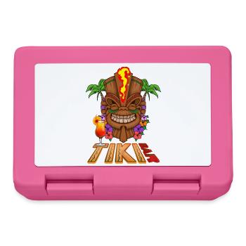 Tiki Paradise Tiki Bar Hawaii Sommer - Brotdose - Pink - Vorne