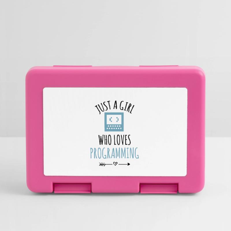Programmer coding girl programming Lunchbox