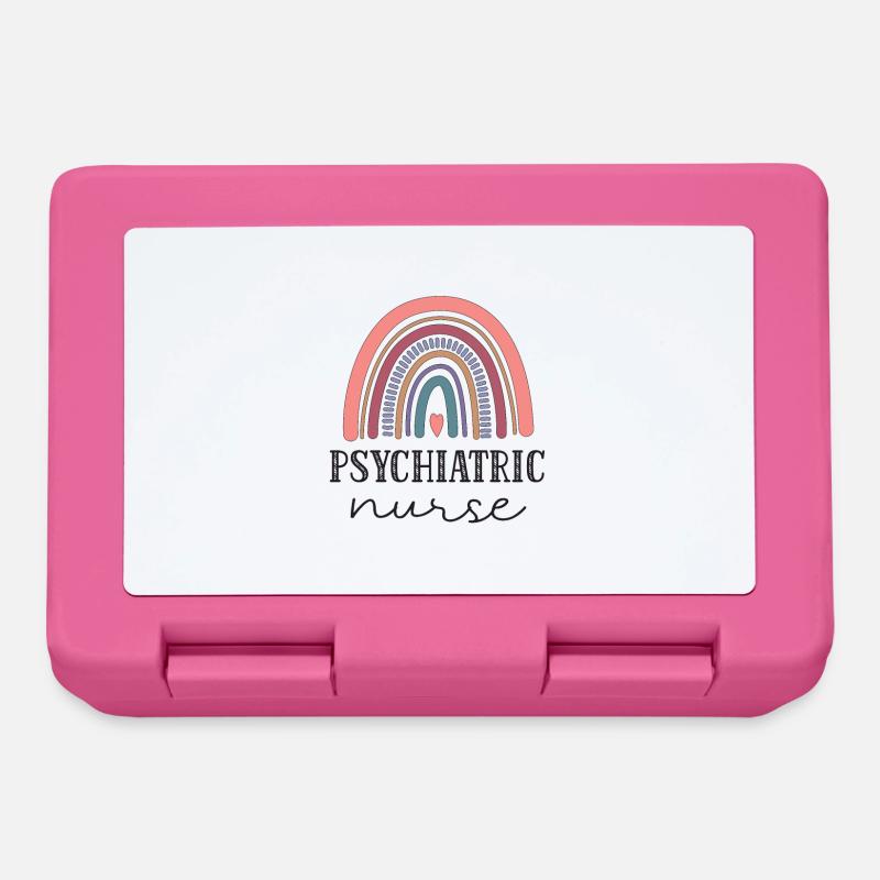 Psychiatrie infirmière - Boîte à goûter - rose
