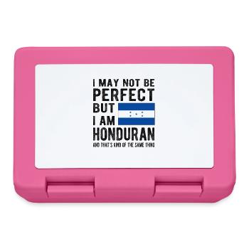 Proud Honduran Honduras Honduran origin - Lunchbox - pink - Front