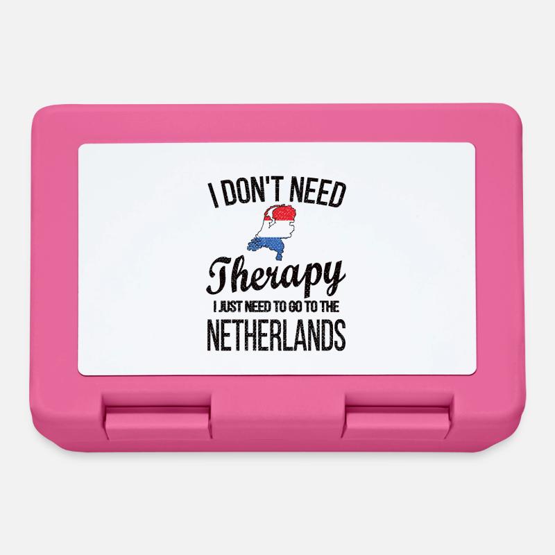 Dutch Netherlands Dutch flag - Lunchbox - pink