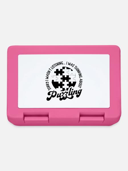 Puzzle Master Lustiges Hobby-Puzzle - Brotdose - Pink