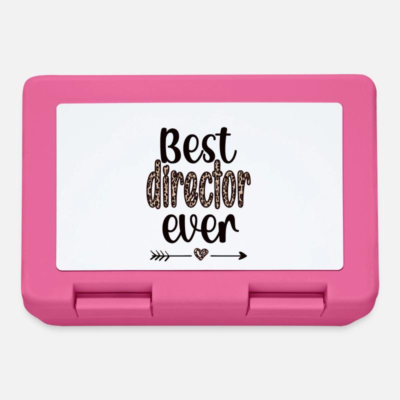 Bester Direktor Geschenk Direktor Wertschätzung - Brotdose - Pink
