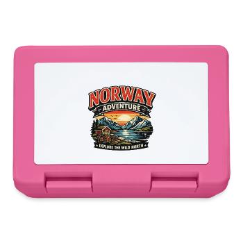 Norway Adventure North - Lunchbox - pink - Front