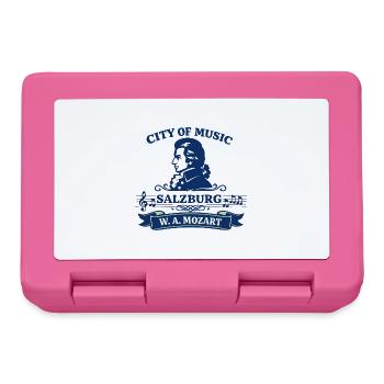 Salzburg Mozart City of Music Austria - Lunchbox - pink - Front