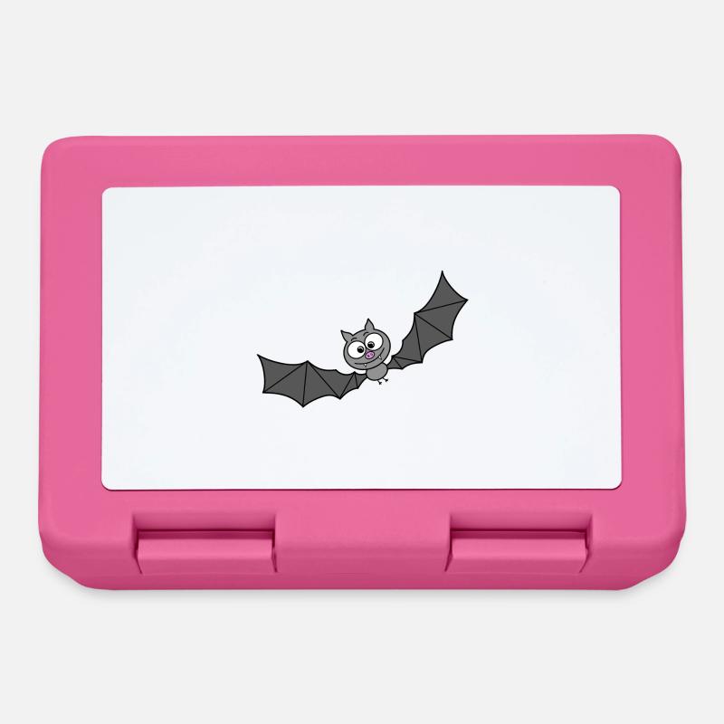 Bat - Lunchbox - pink